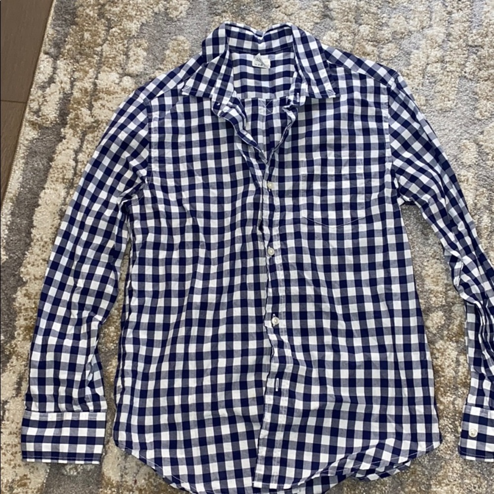 Crewcuts boys button down shirt